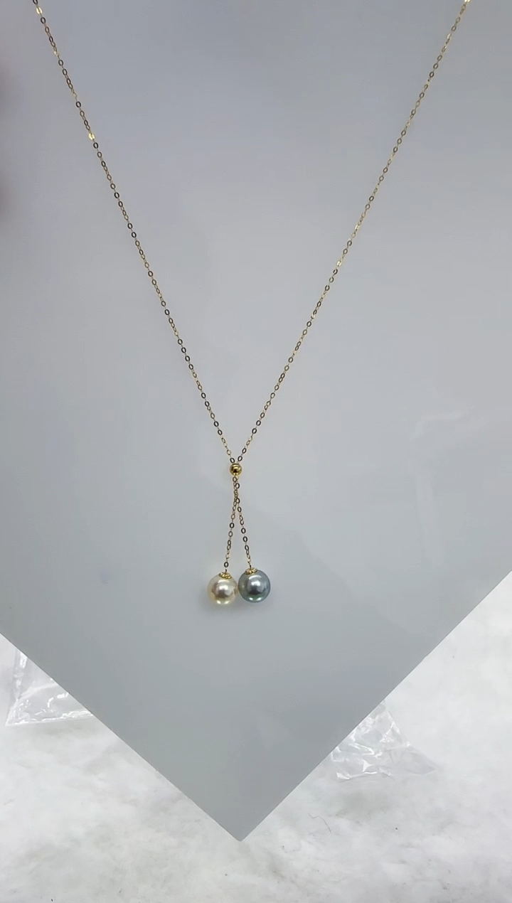 【闪购商品】海水珍珠DA18K金镶嵌c1403 吊坠