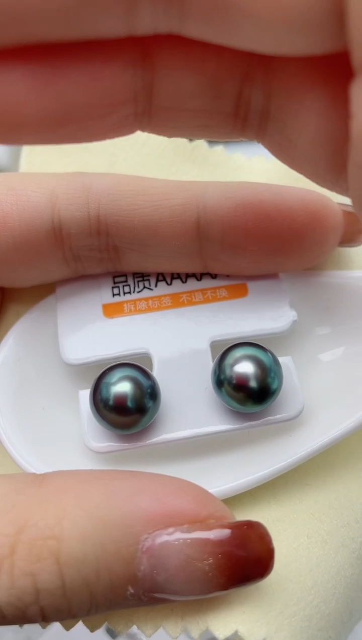 【闪购商品】海水珍珠耳饰18K金镶嵌W6