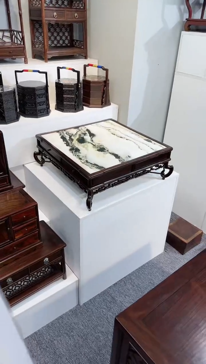 【闪购商品】红酸枝木类成套家具炕几