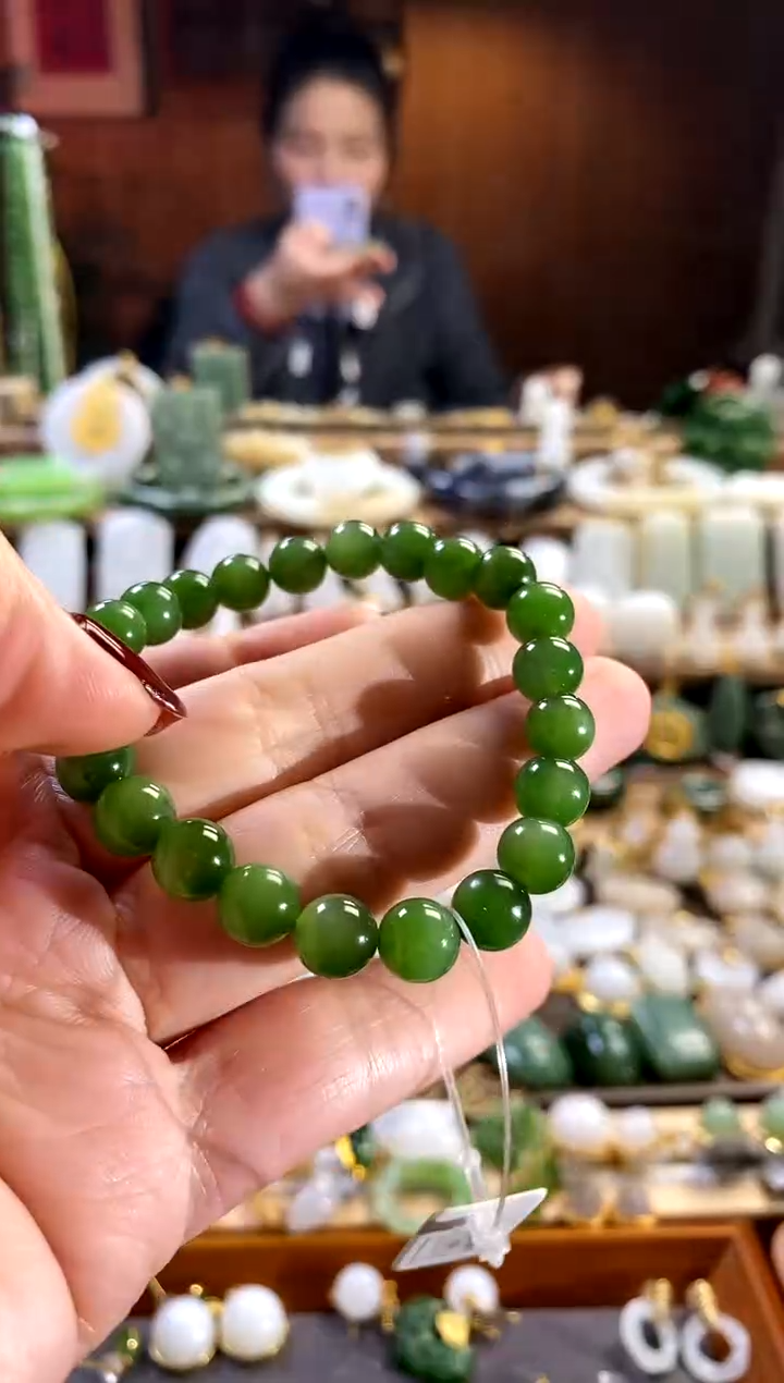 【闪购商品】和田玉手链未镶嵌。