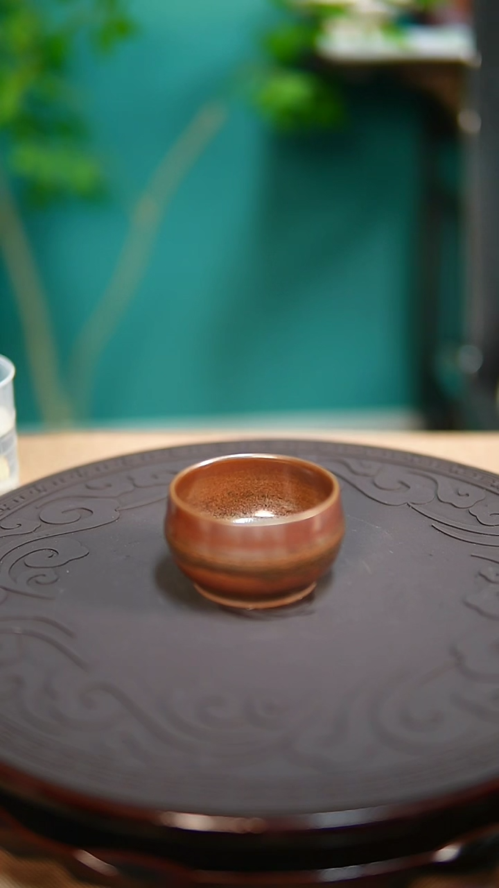 【闪购商品】杯钧尚源原矿钧瓷紫金炫纹杯