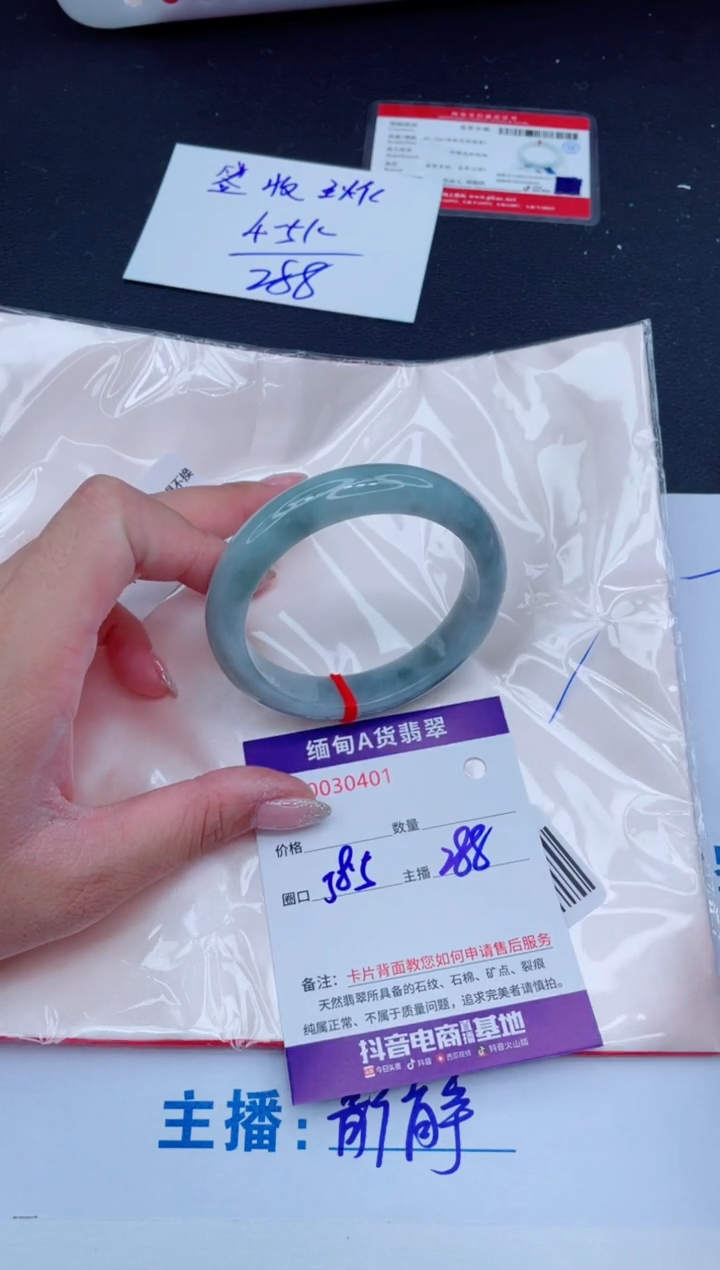 未镶嵌手镯翡翠288