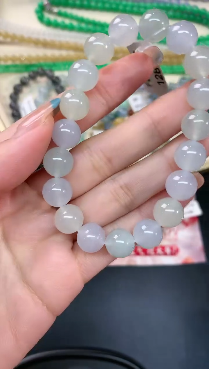 【闪购商品】翡翠手链未镶嵌手串A115|6800