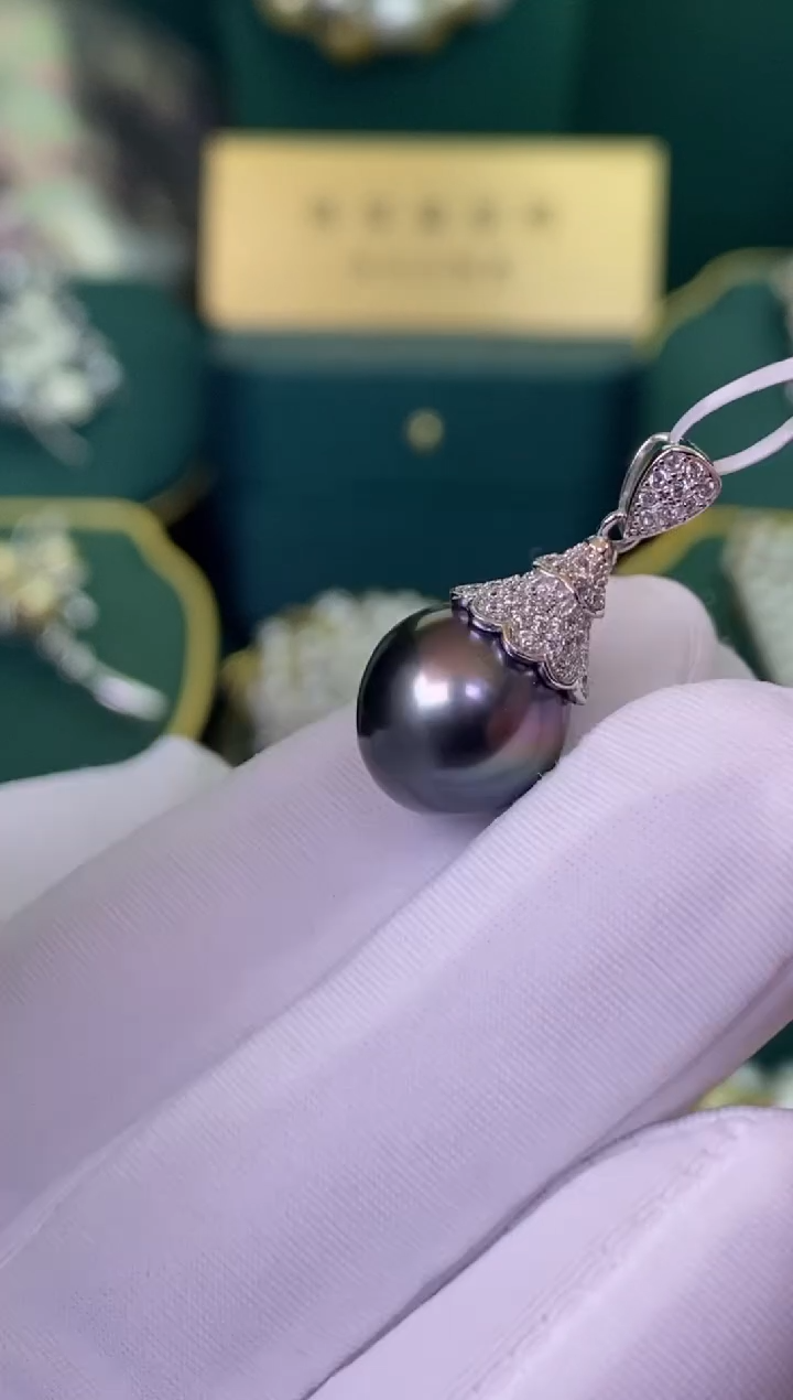 【闪购商品】海水珍珠颈饰银S925镶嵌1