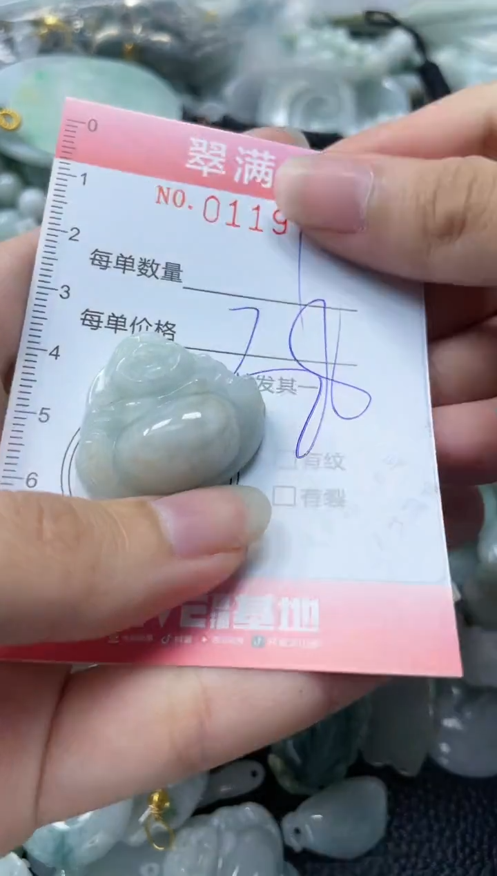 【闪购商品】翡翠未镶嵌颈饰闪购0119774