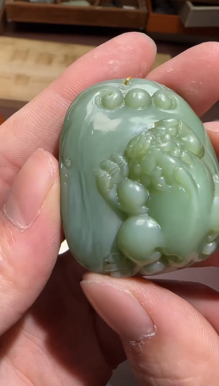 【闪购商品】和田玉【钰213】32未镶嵌9006