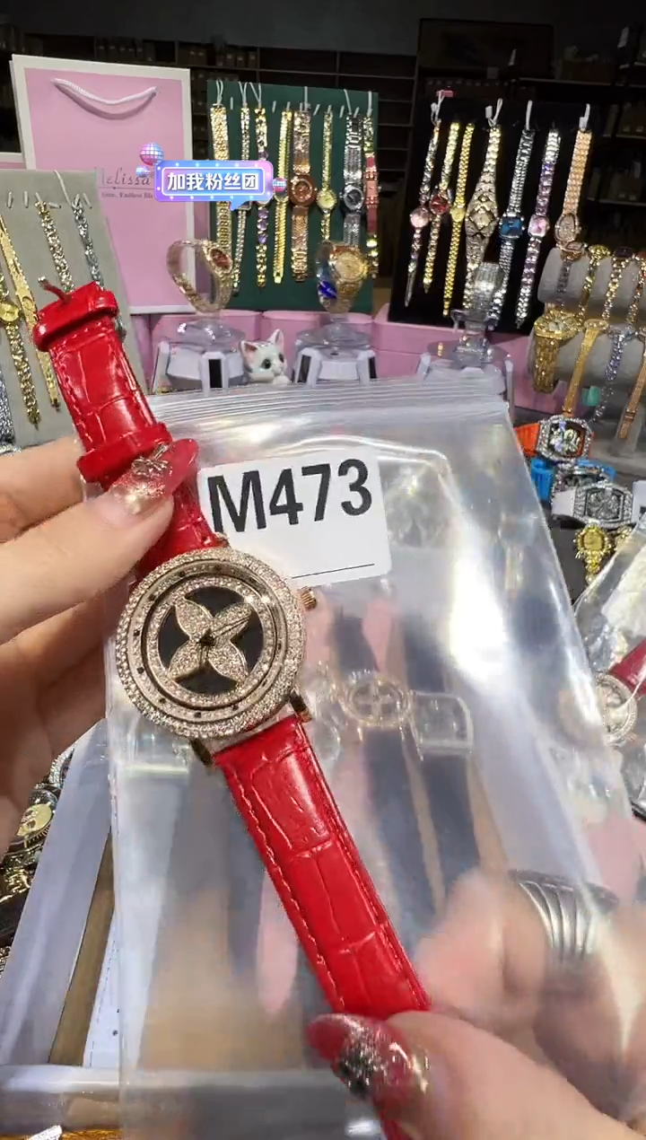 石英机芯不锈钢不锈钢直播定闪专用