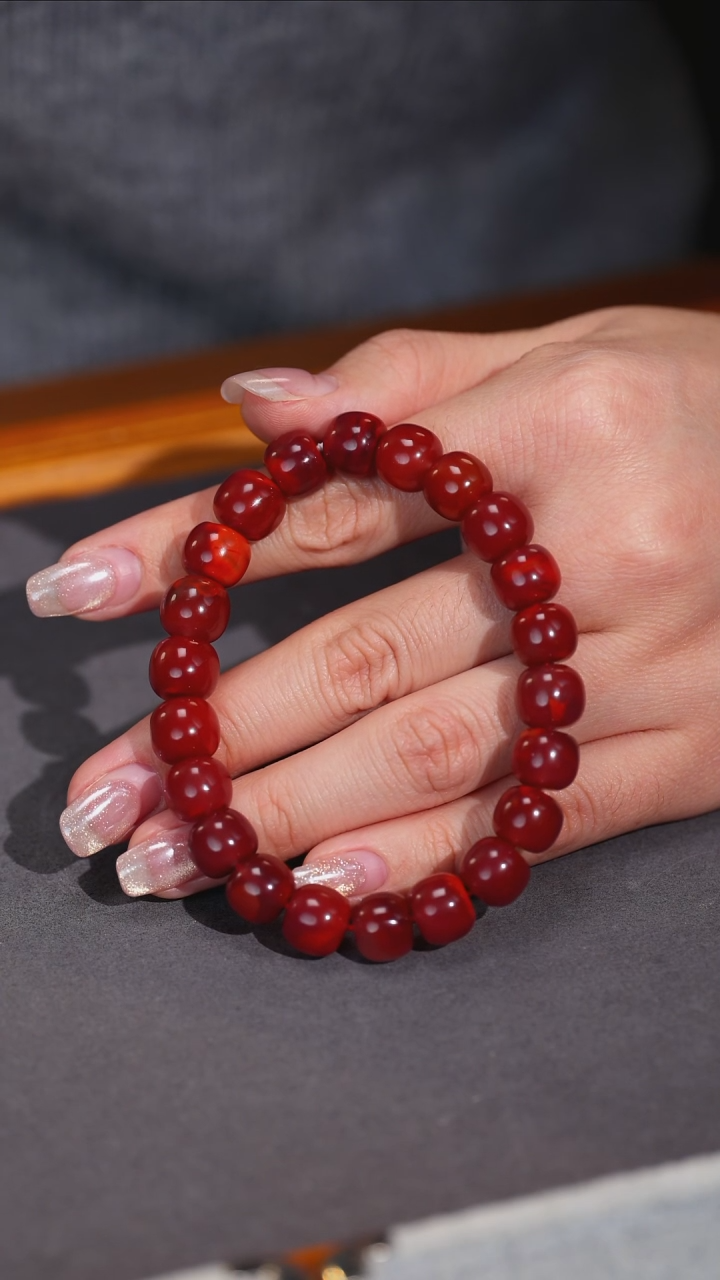 未镶嵌手链南红玛瑙原矿N59-1