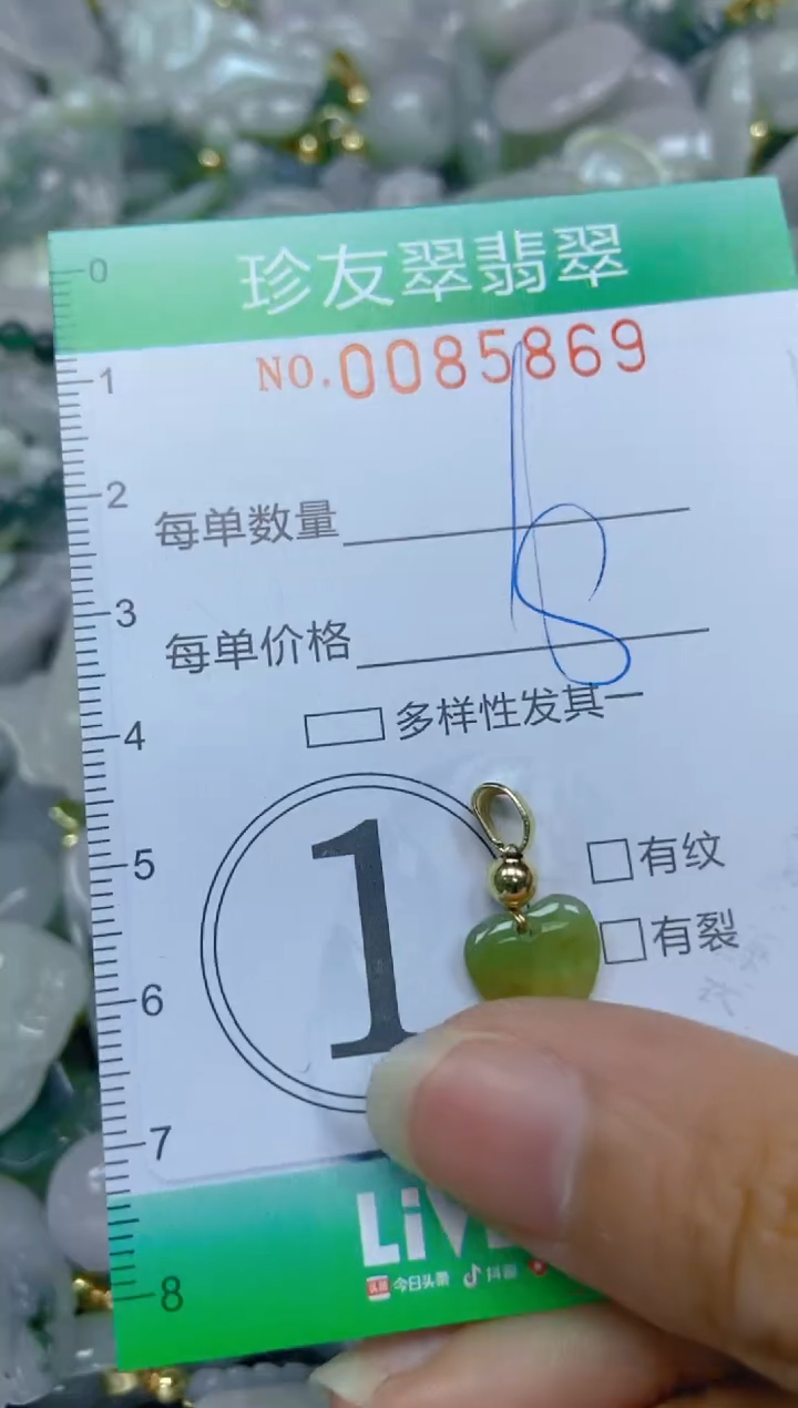 【闪购商品】翡翠颈饰未镶嵌闪购0085869