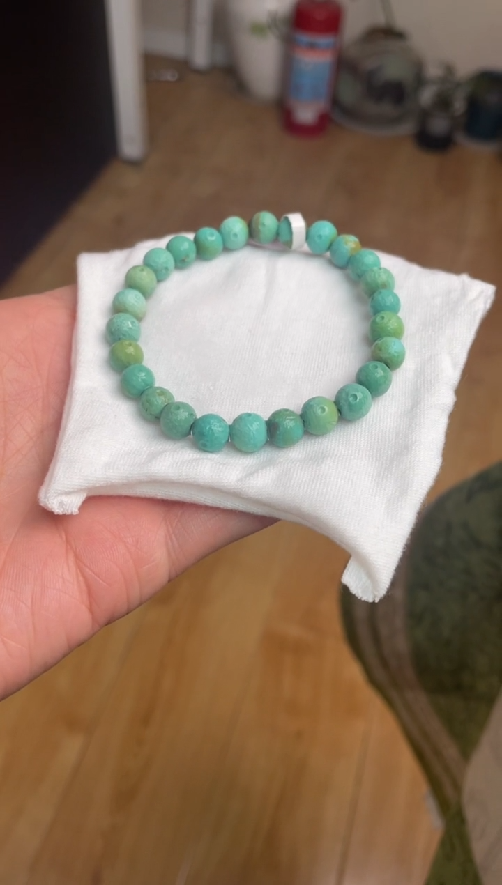 未镶嵌绿松石手串11