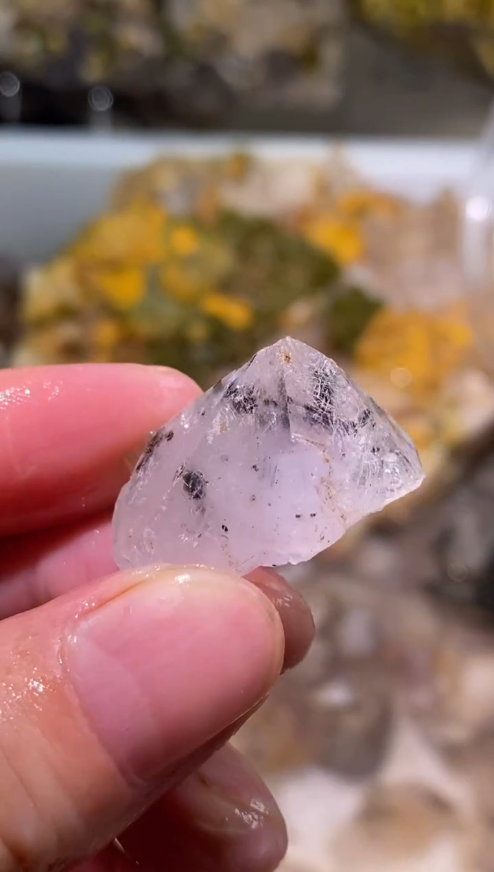 未镶嵌珠宝半成品水晶39号银发晶四川超七花园水晶