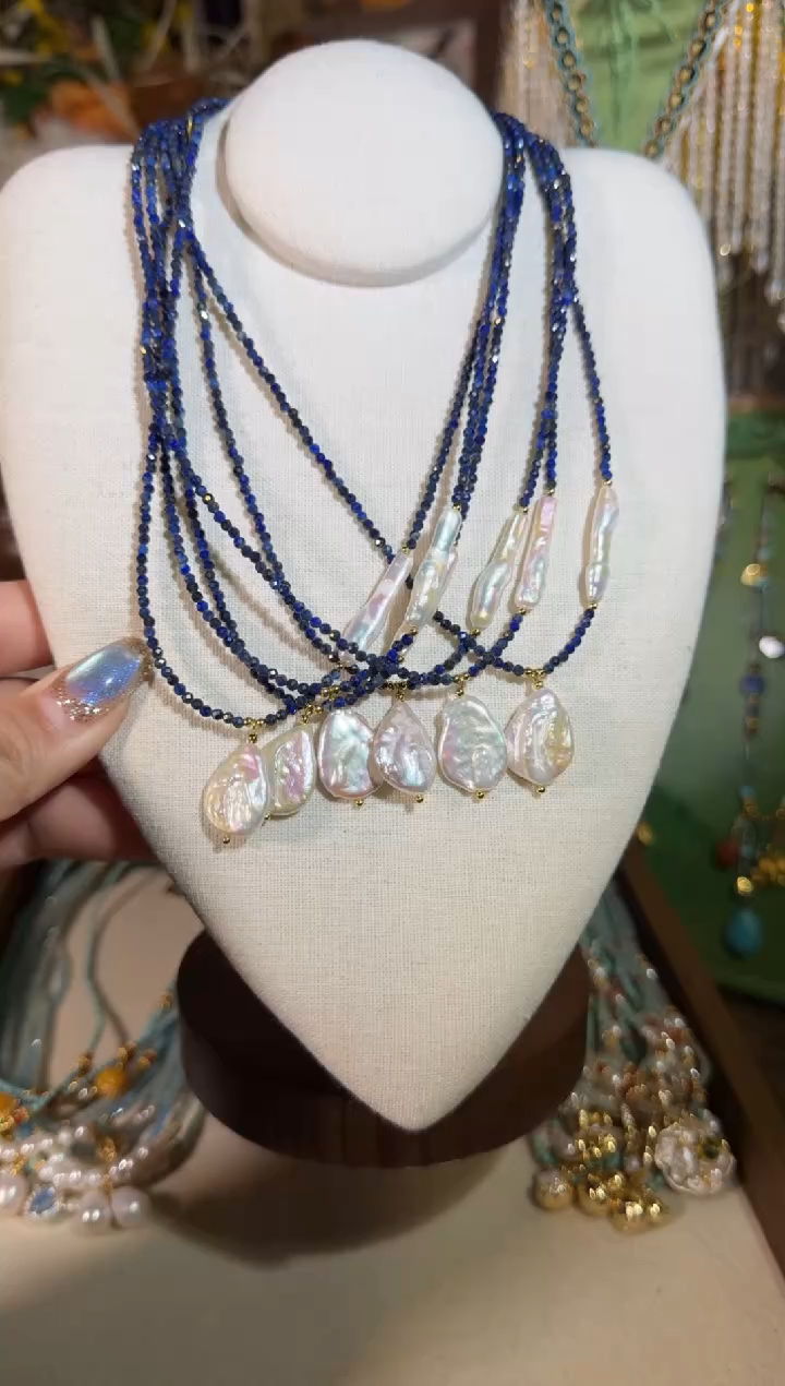 项链未镶嵌淡水珍珠129