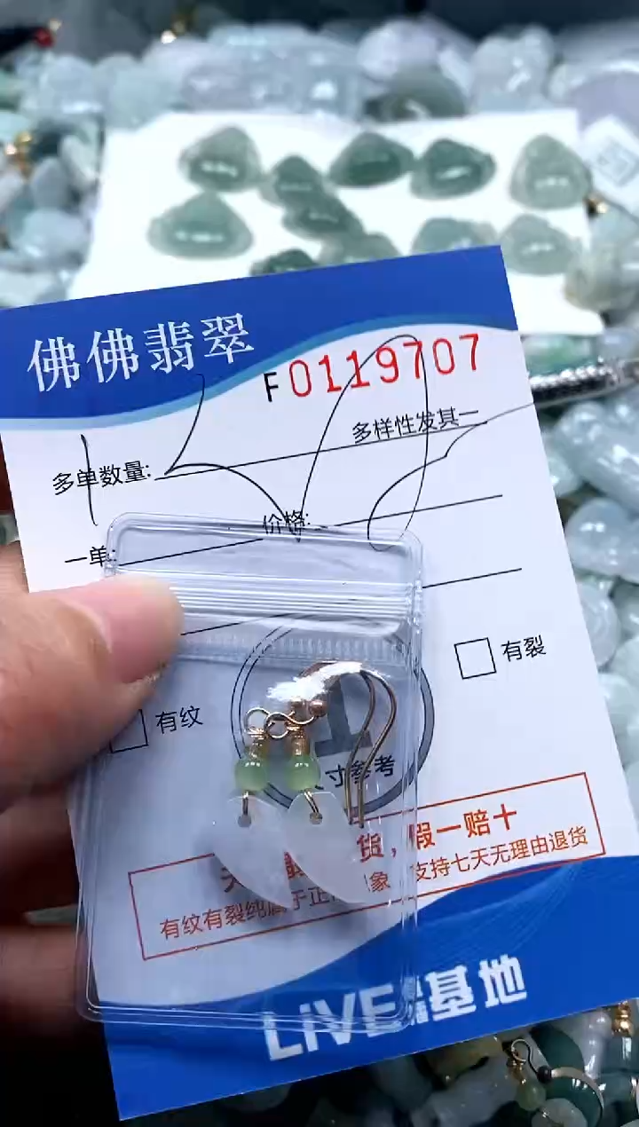 【闪购商品】翡翠颈饰未镶嵌闪购商品0119707