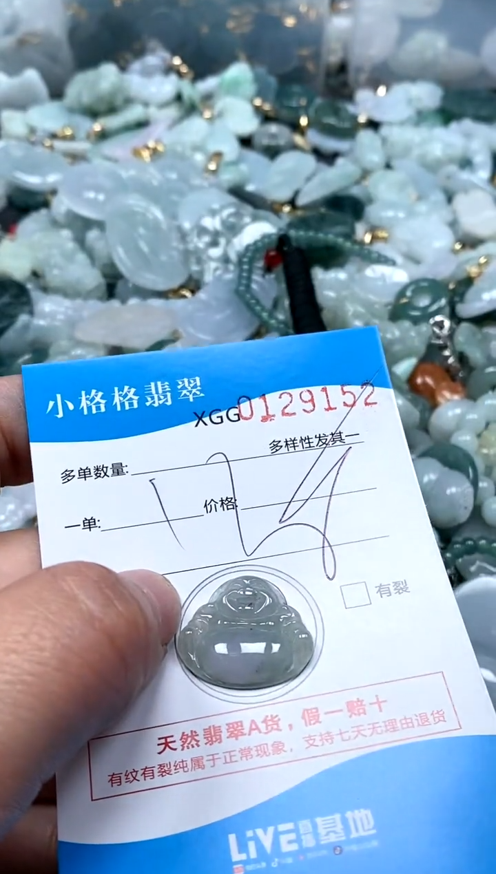 【闪购商品】翡翠颈饰未镶嵌闪购商品0129152