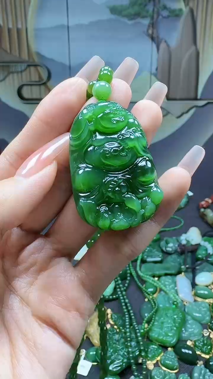 【闪购商品】和田玉挂件未镶嵌1