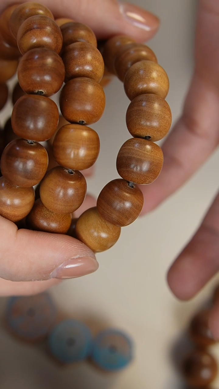 【闪购商品】檀香木手串/手链老山檀香13*13.5老型单圈供奉