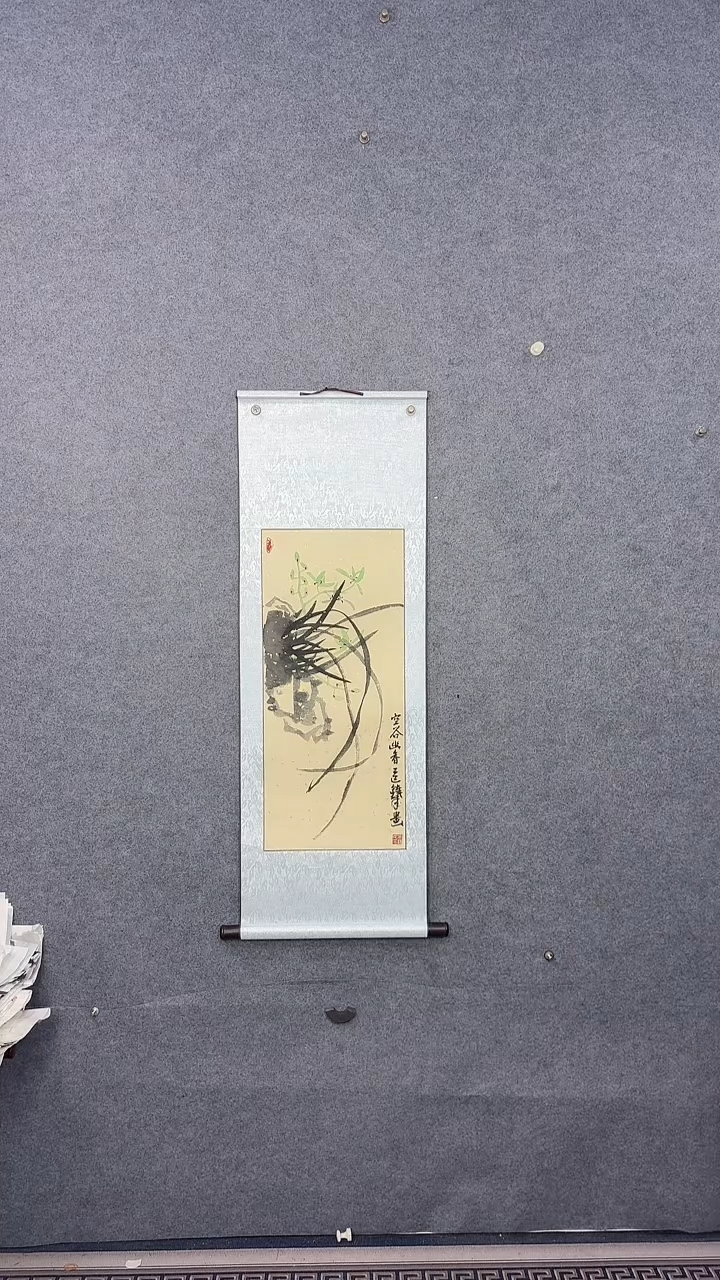 国画115*40吴铁成作品