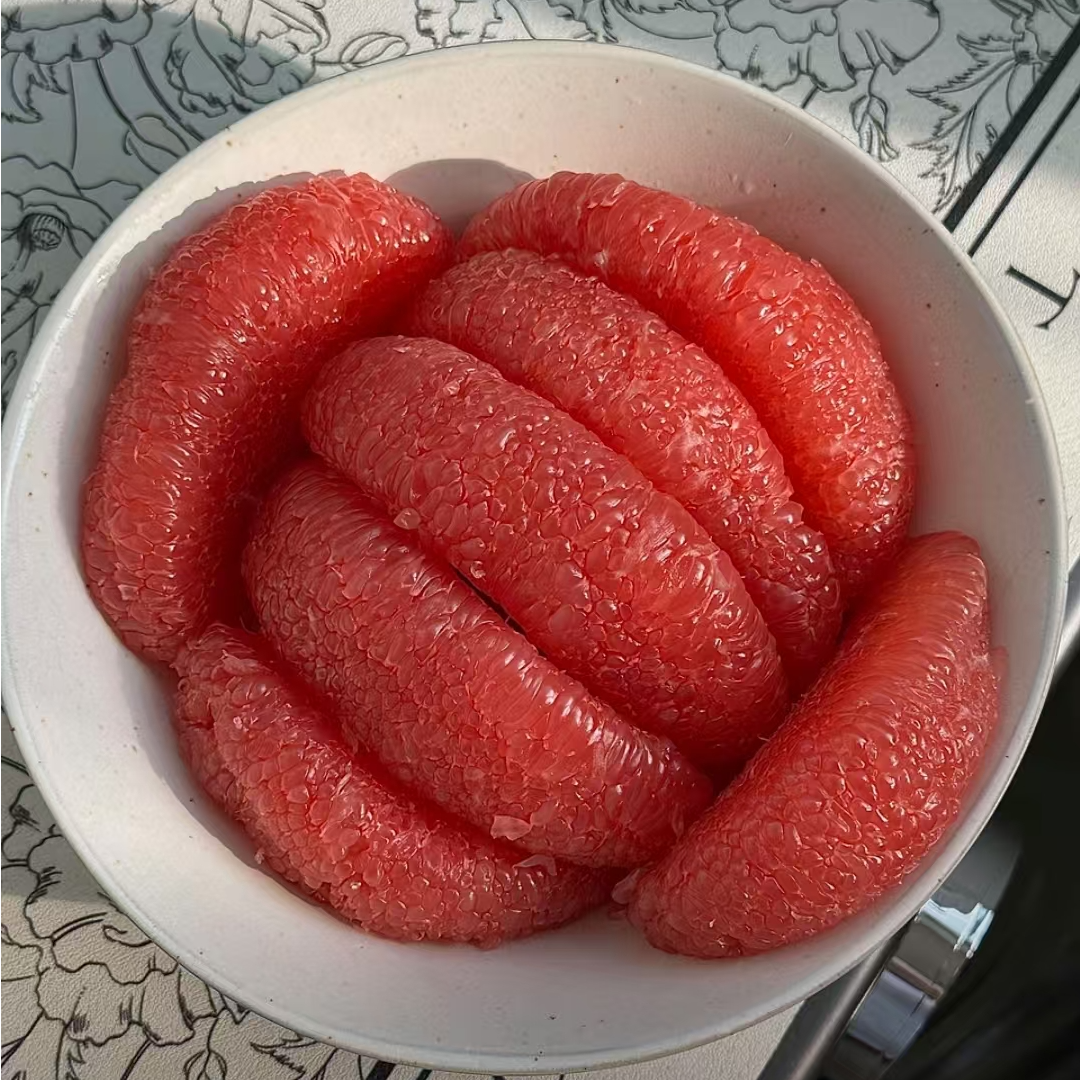 【陈灵岳甄选】泰国进口红宝石柚子一份1-4粒 单果平均2.4斤