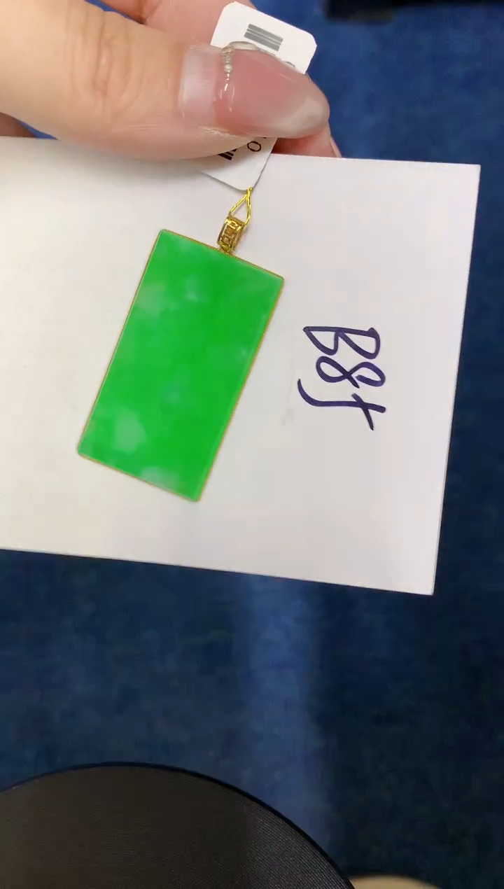 【闪购商品】翡翠颈饰18K金镶嵌000000000000