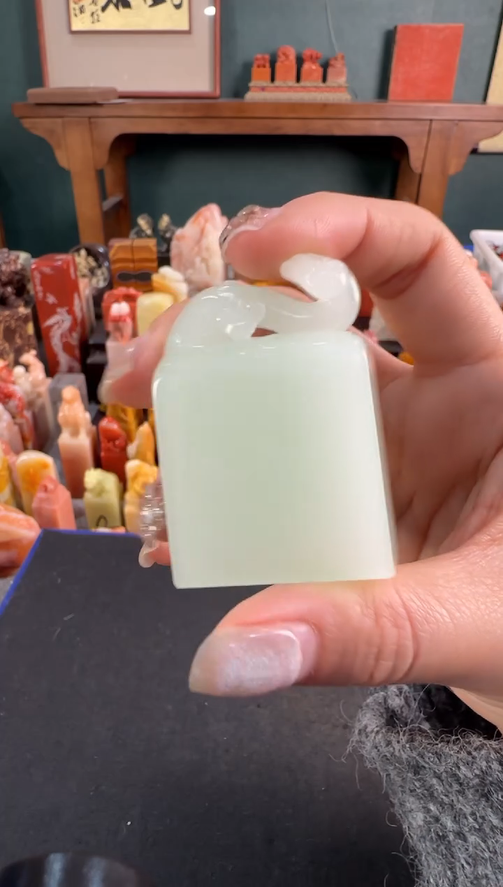 【闪购商品】青田石印石小明0650编号编号