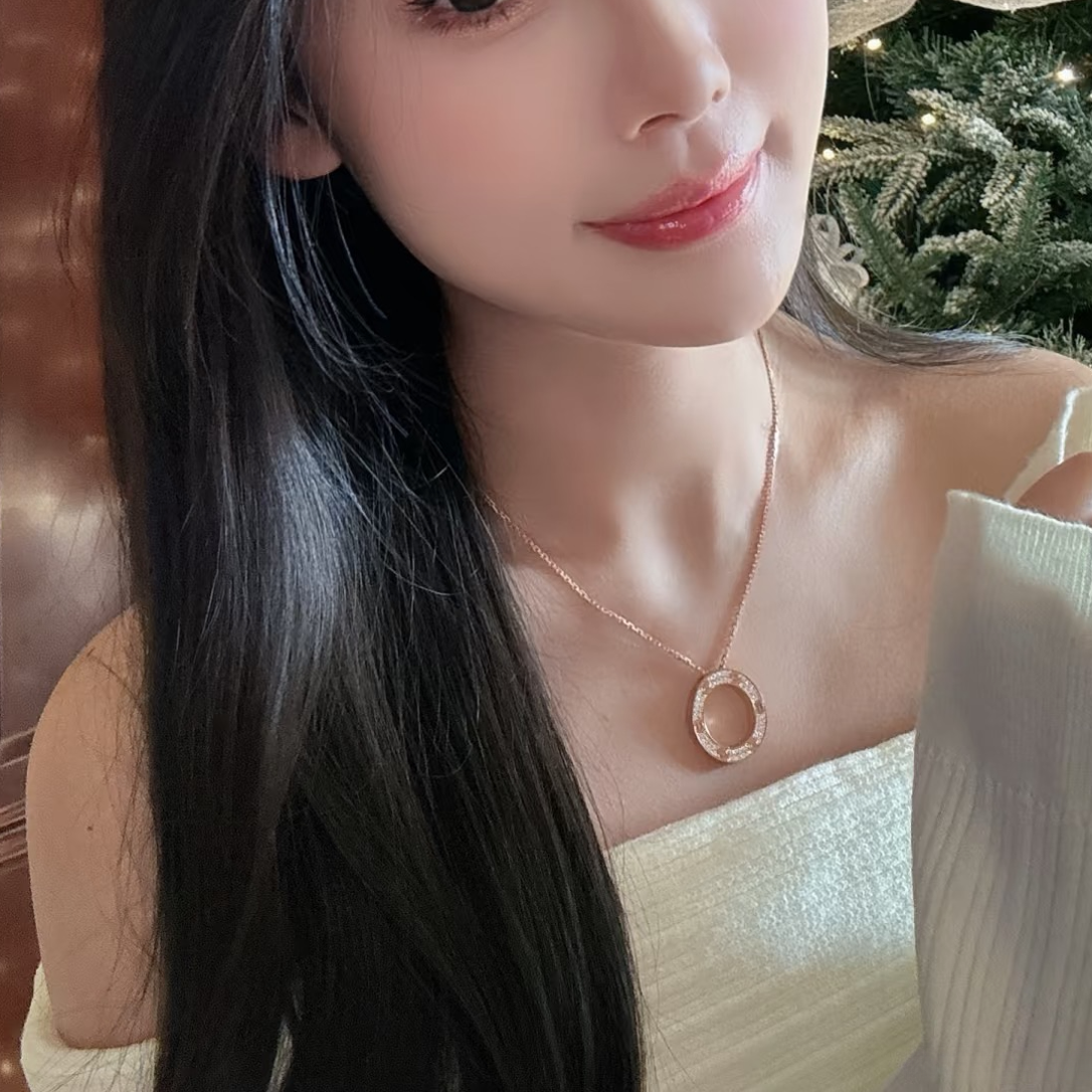 #三男孩专享#003 满天星大饼项链轻奢百搭款简约时尚气质