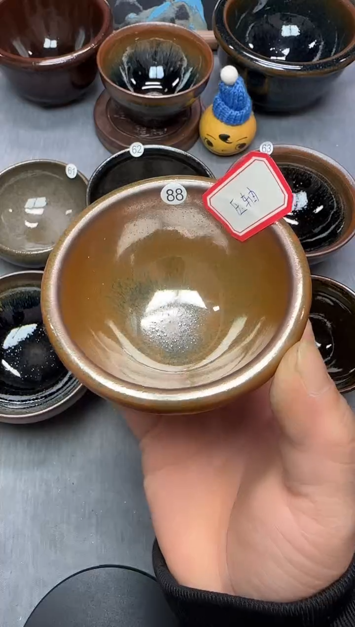 茶盏印春堂柴烧建盏