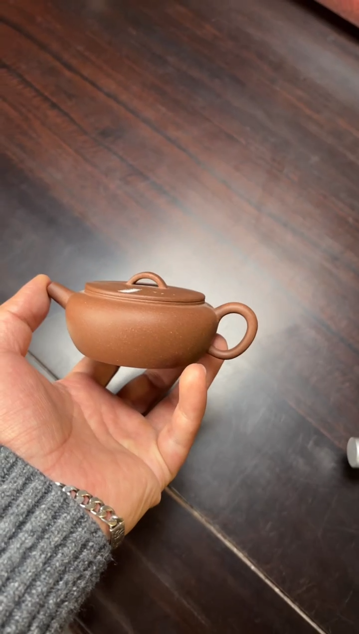 茶壶紫砂半手工汉瓦