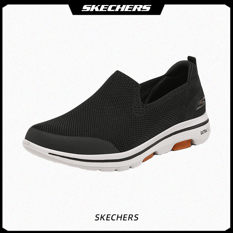 斯凯奇男士夏季网面透气懒人鞋软底防滑轻便舒适休闲一脚蹬健步鞋