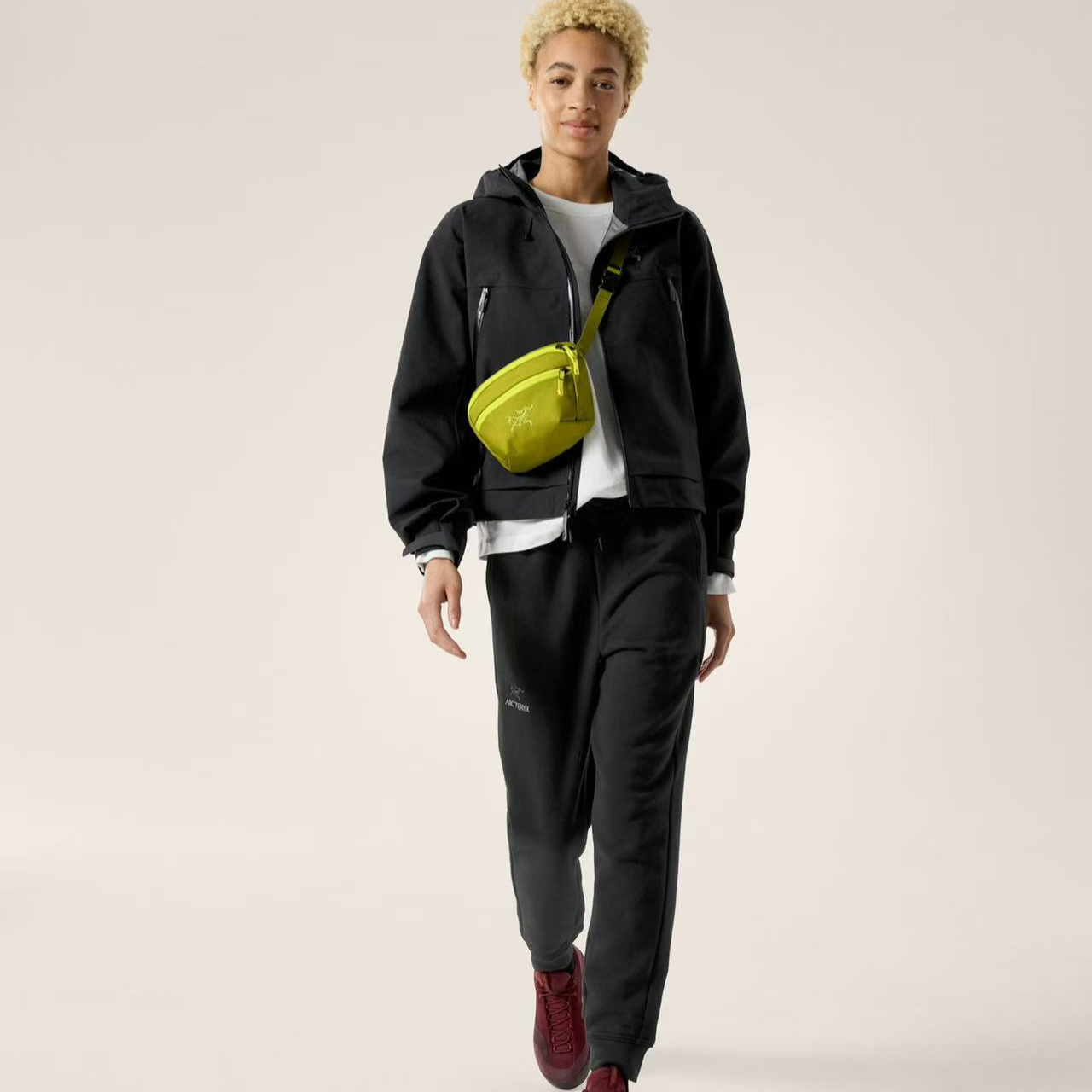 ARC'TERYX/始祖鸟女士EMBLEM JOGGER透气呼吸棉抓绒运动卫裤X9785