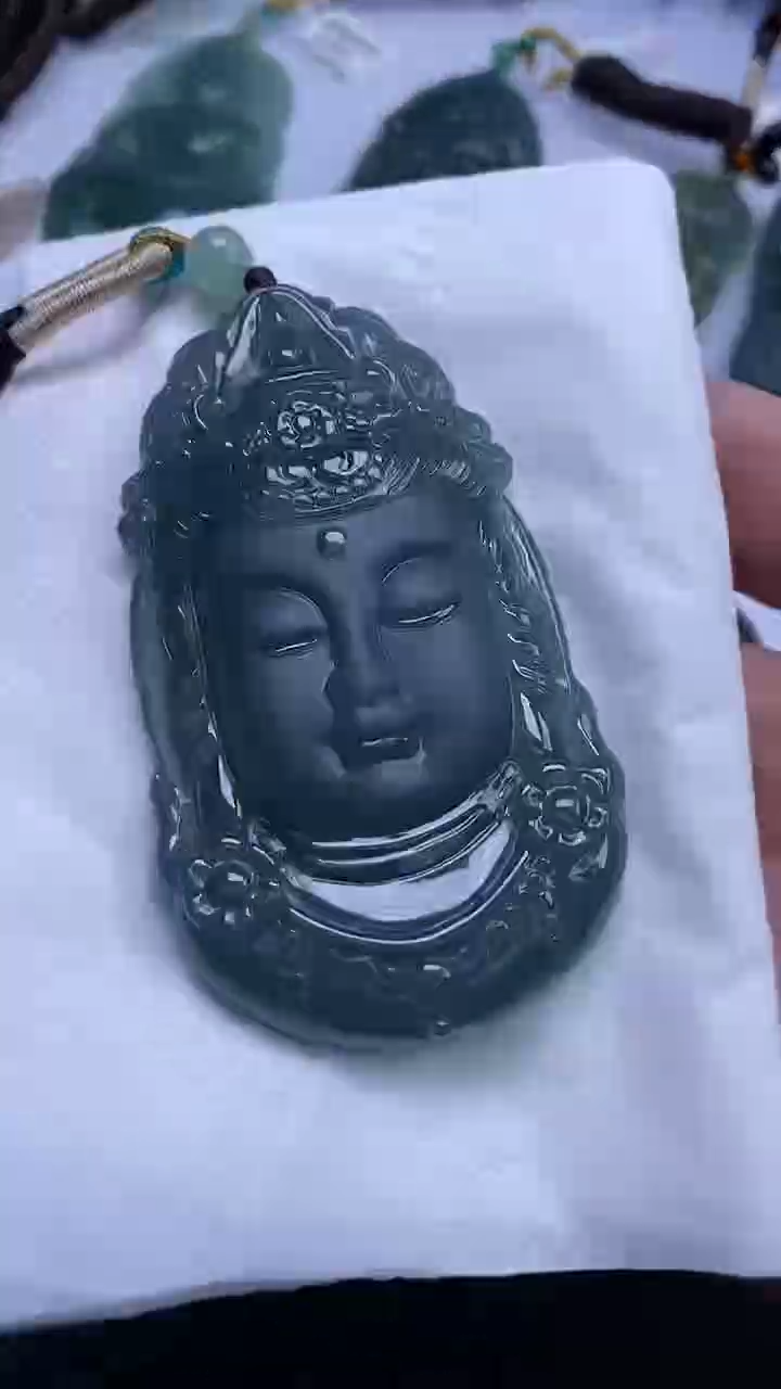 【闪购商品】翡翠颈饰未镶嵌A货翡翠8040