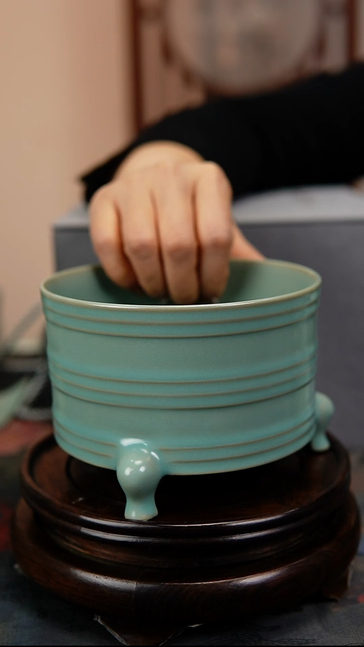 瓷片原产地原矿釉汝瓷