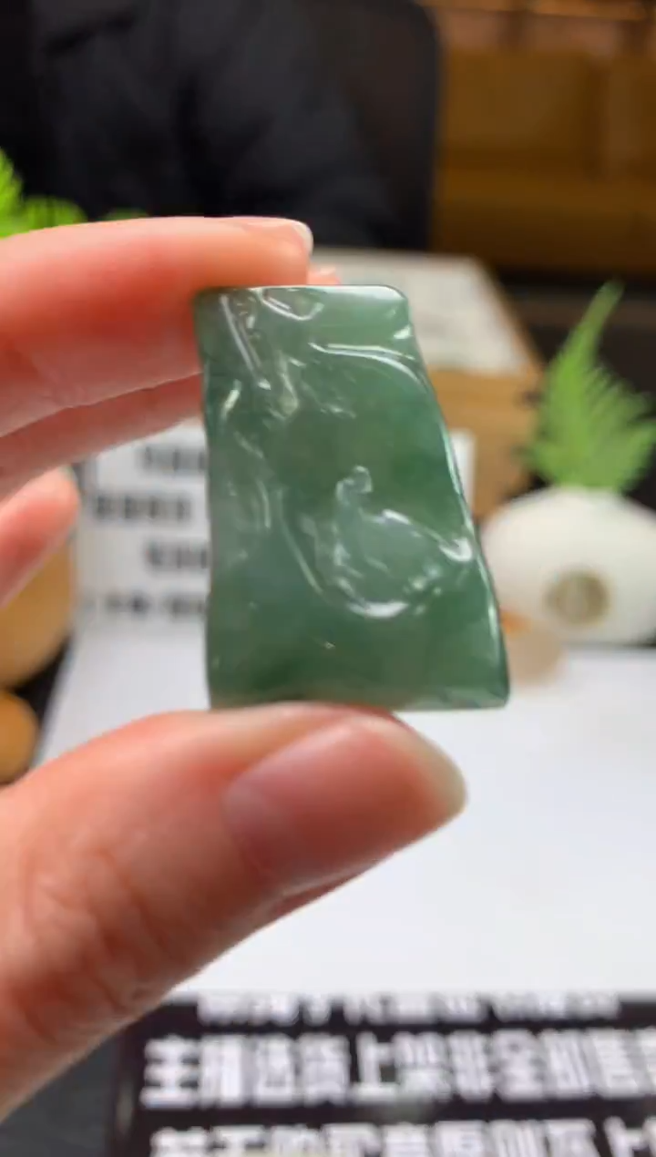 颈饰未镶嵌翡翠云*---125044