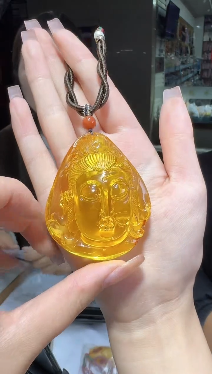 【闪购商品】琥珀颈饰未镶嵌多样性发一件 391