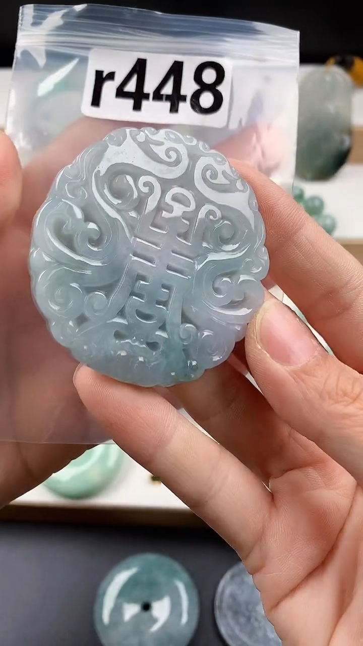 颈饰未镶嵌翡翠天然翡翠吊坠挂件