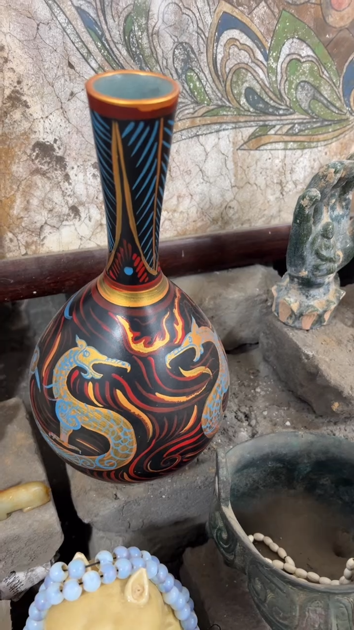 摆件瓷夜*杯一单一个