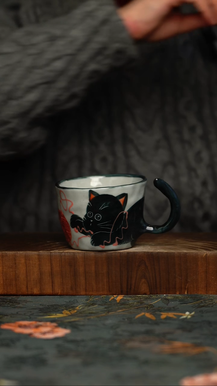 瓷片景德镇手工绘画同款