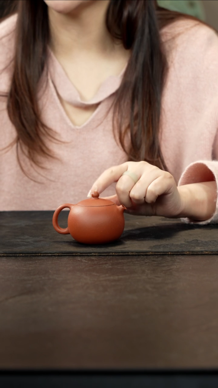茶壶紫砂小红泥西施100cc