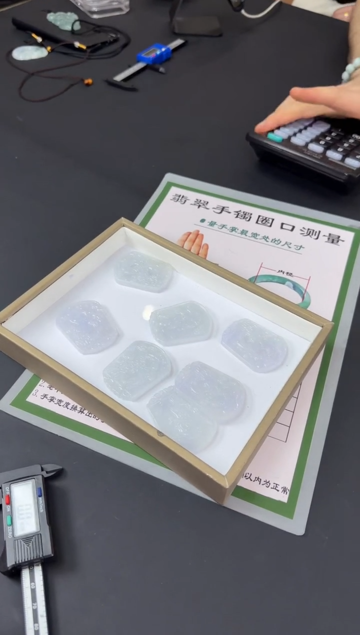 颈饰未镶嵌翡翠M18-1222 龙凤牌多样性发1件