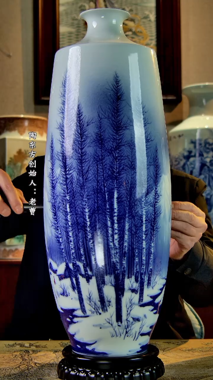 【闪购商品】其他景德镇陶东方陶瓷艺术作品花瓶瓷板画摆件