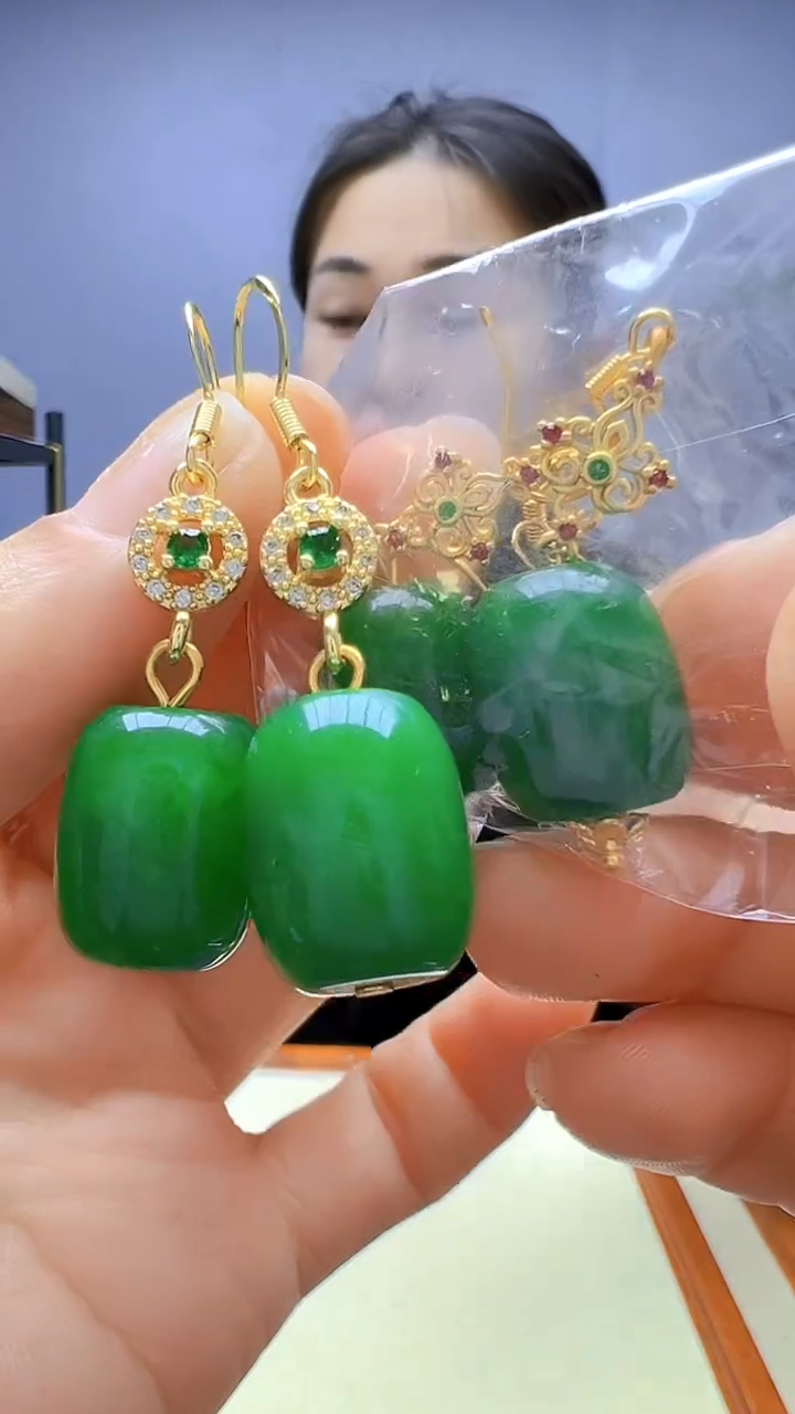 【闪购商品】翡翠颈饰14K金镶嵌颈饰