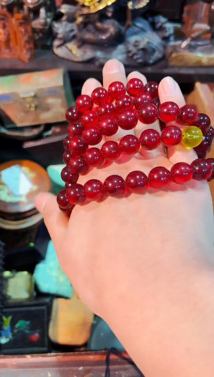 【闪购商品】血珀颈饰未镶嵌硕少爷精选专属链接874