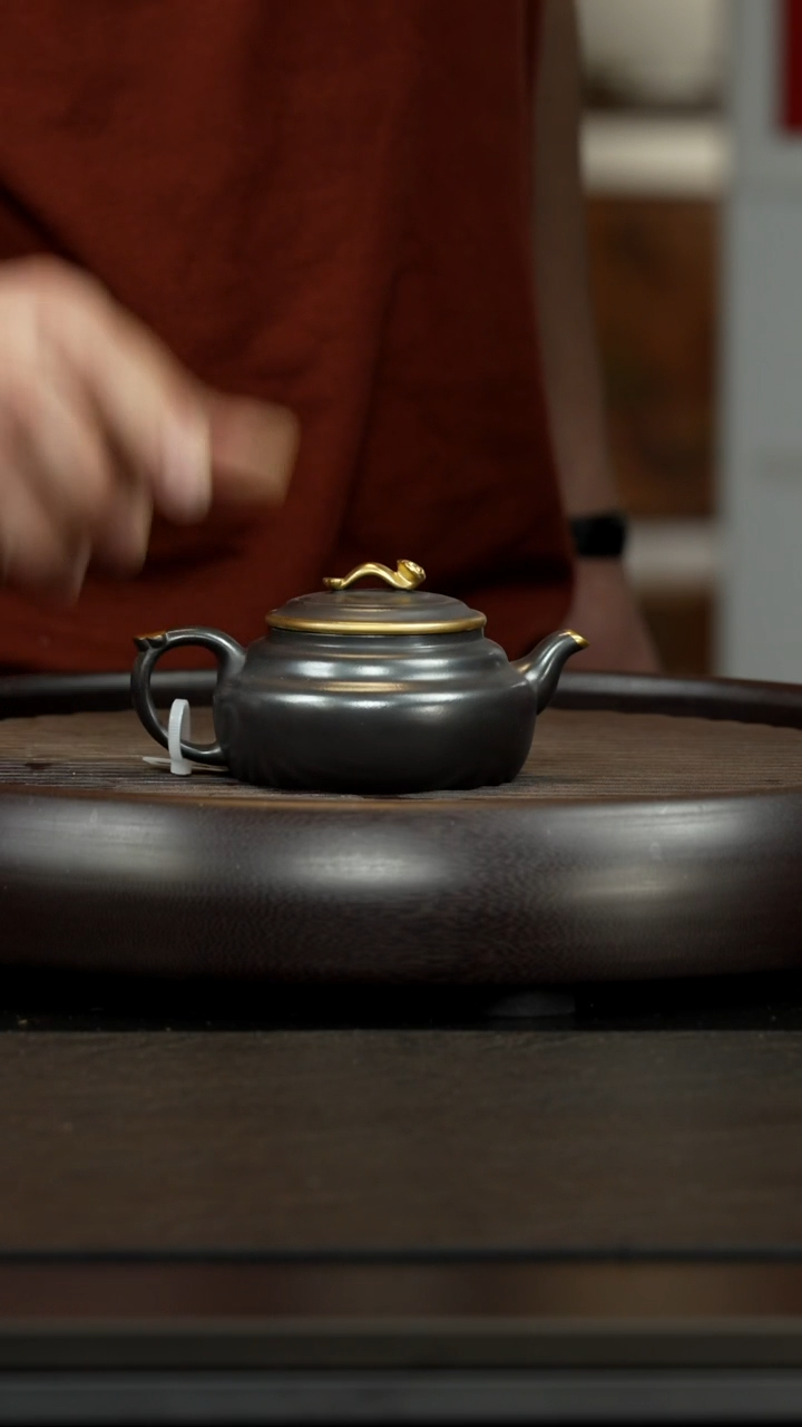 【闪购商品】紫砂茶杯孤品紫砂壶  石黄 玉玲珑