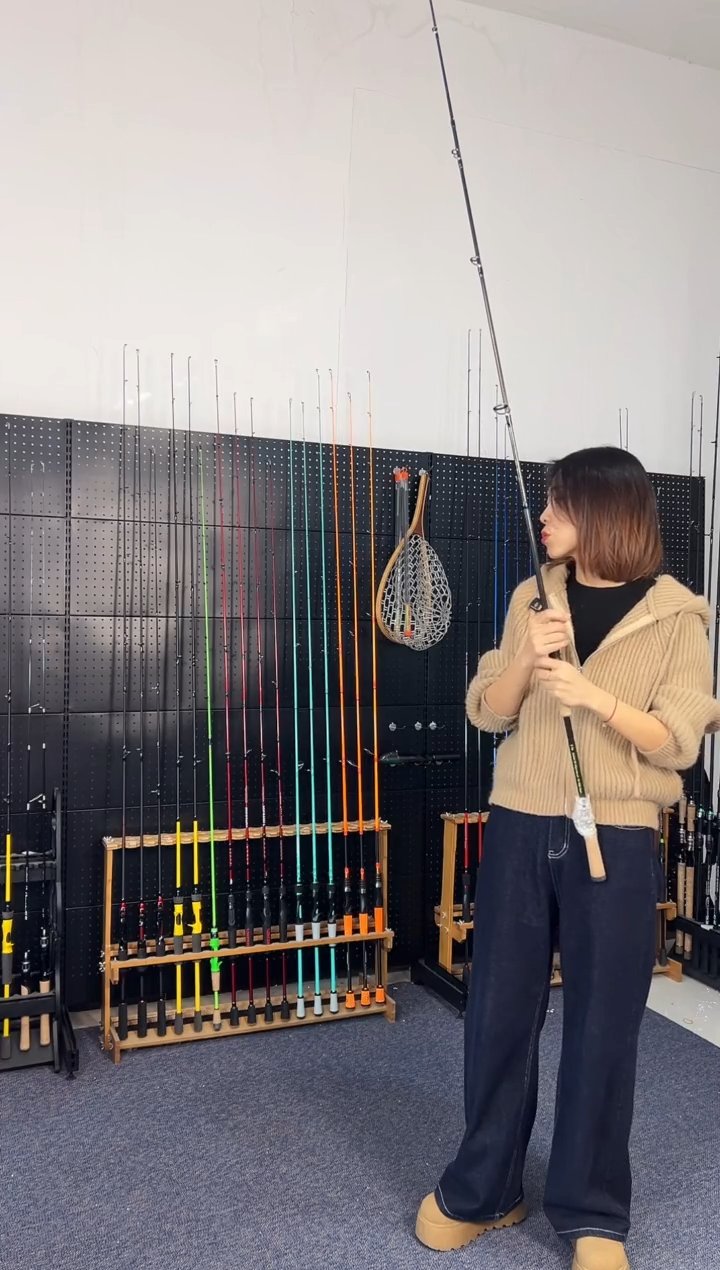 2.1m碳素OB三节2.1米直柄（不退不换）