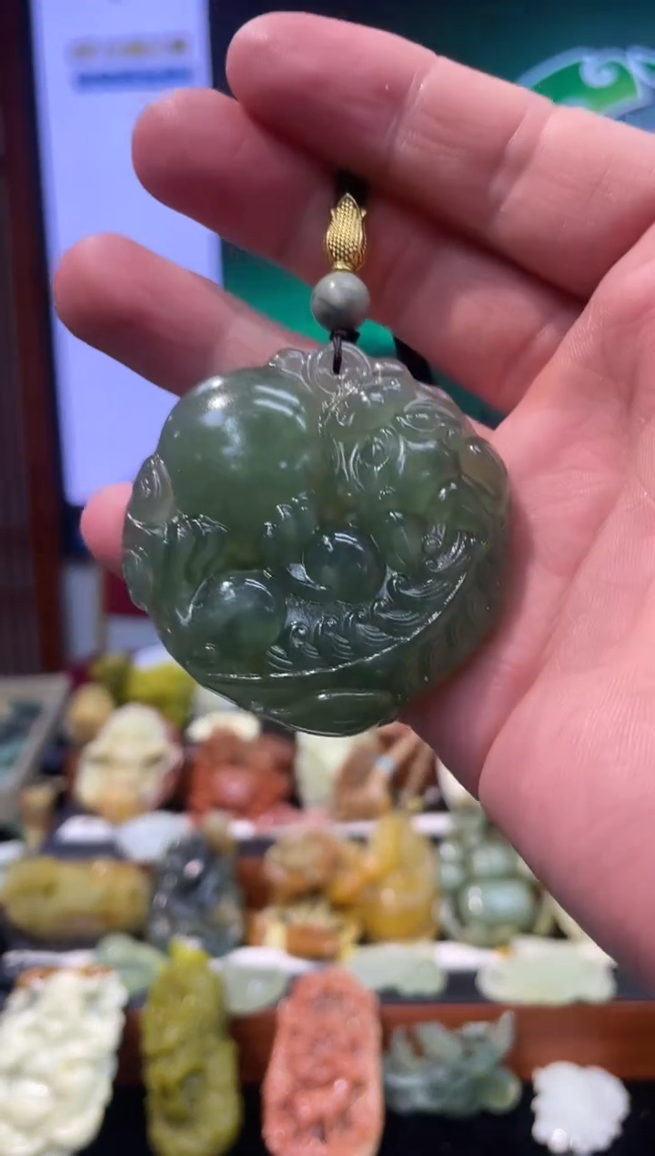 【闪购商品】岫玉吊坠未镶嵌多样性发货*拍一发一