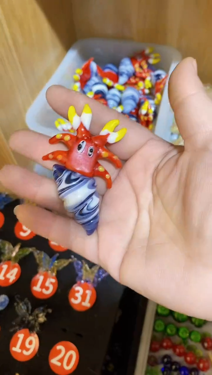 【闪购商品】琉璃手工艺品寄居蟹