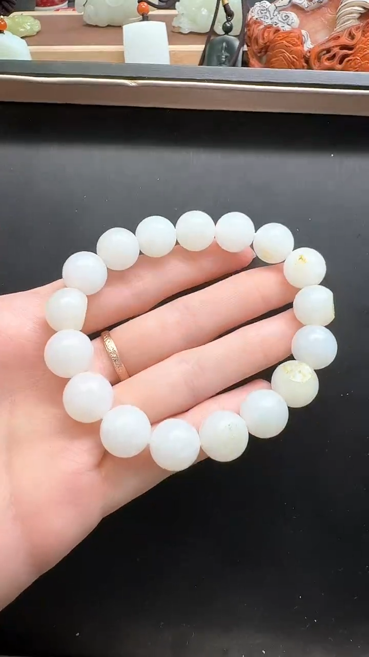 【闪购商品】和田玉挂件未镶嵌手串12