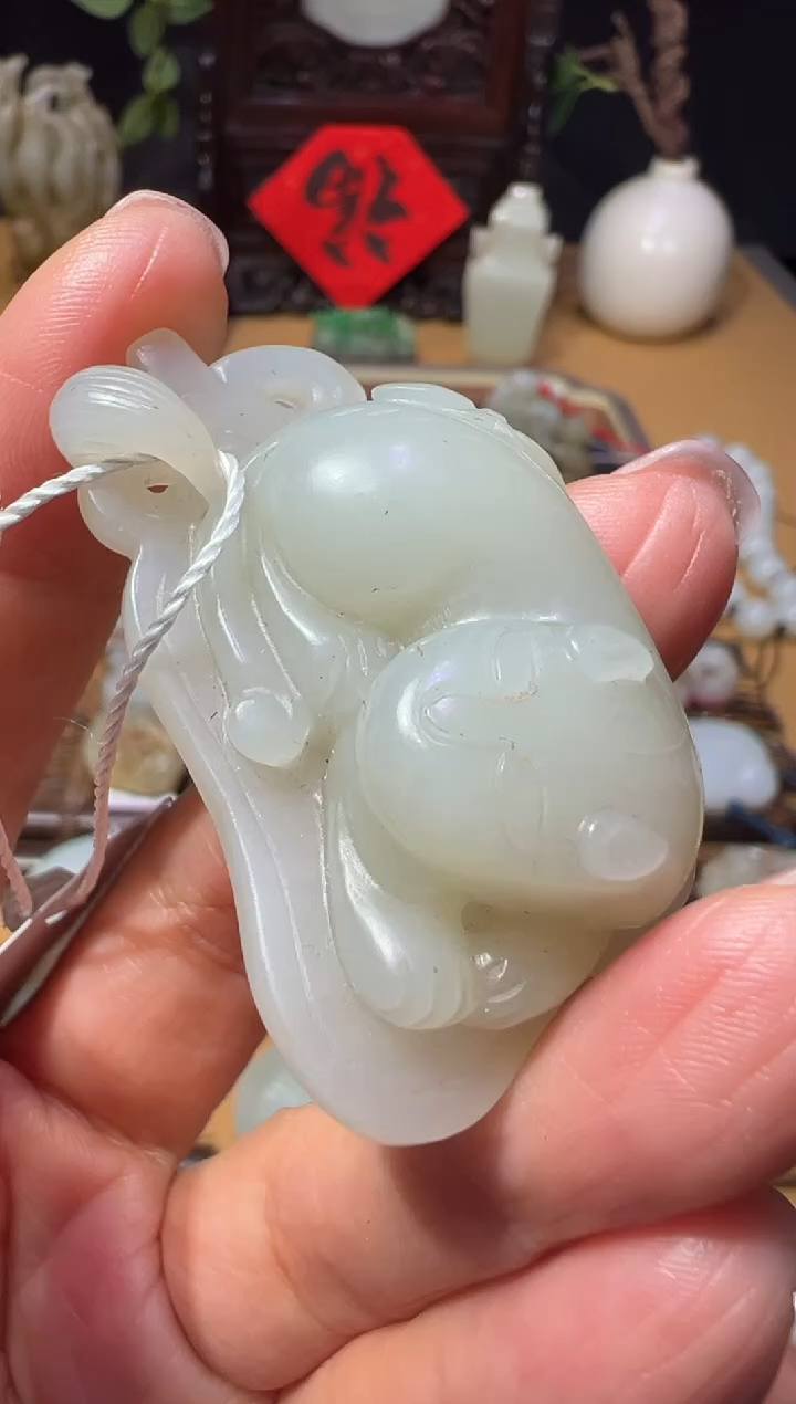 【闪购商品】和田玉XHM-641     守业