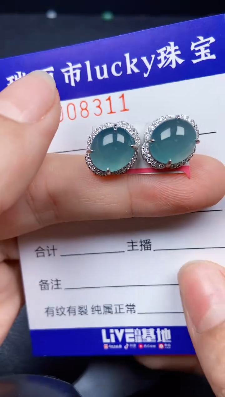 【闪购商品】翡翠颈饰银S925镶嵌8311