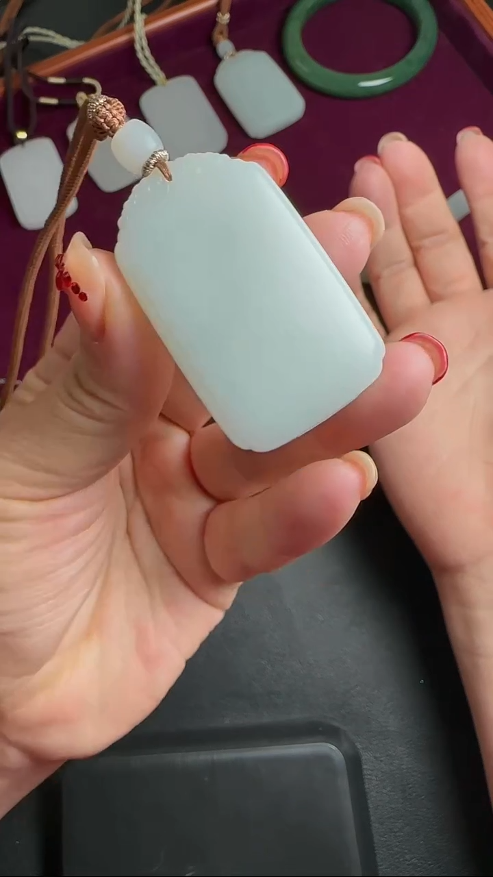 【闪购商品】和田玉颈饰未镶嵌WYS0218GX08多样性发一