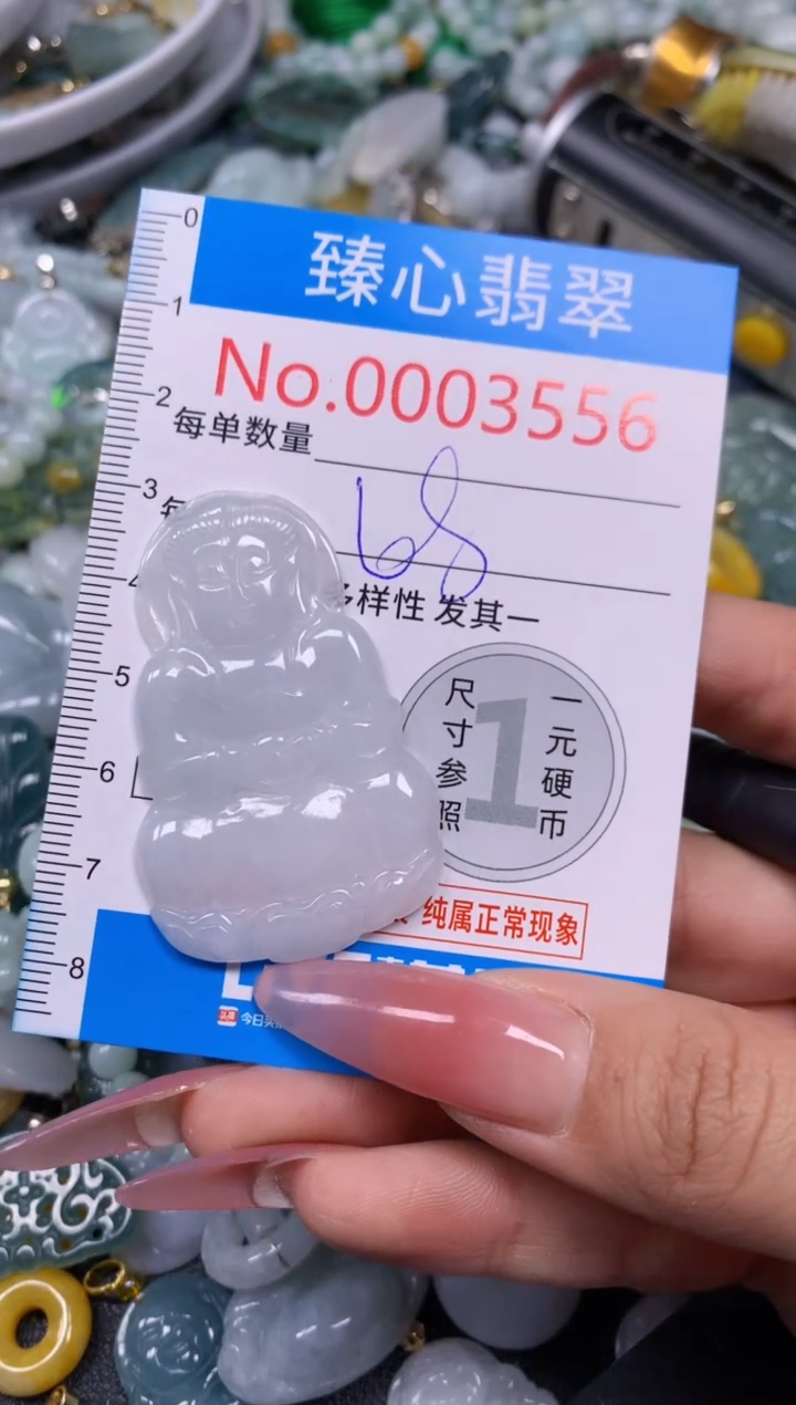 【闪购商品】翡翠颈饰未镶嵌含绳0003556